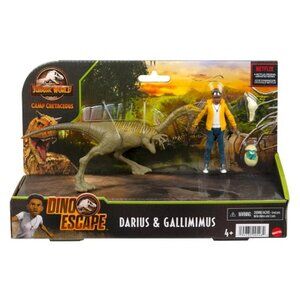 JURASSIC WORLD CAMP CRETACEOUS: DARIUS AND GALLIMIMUS